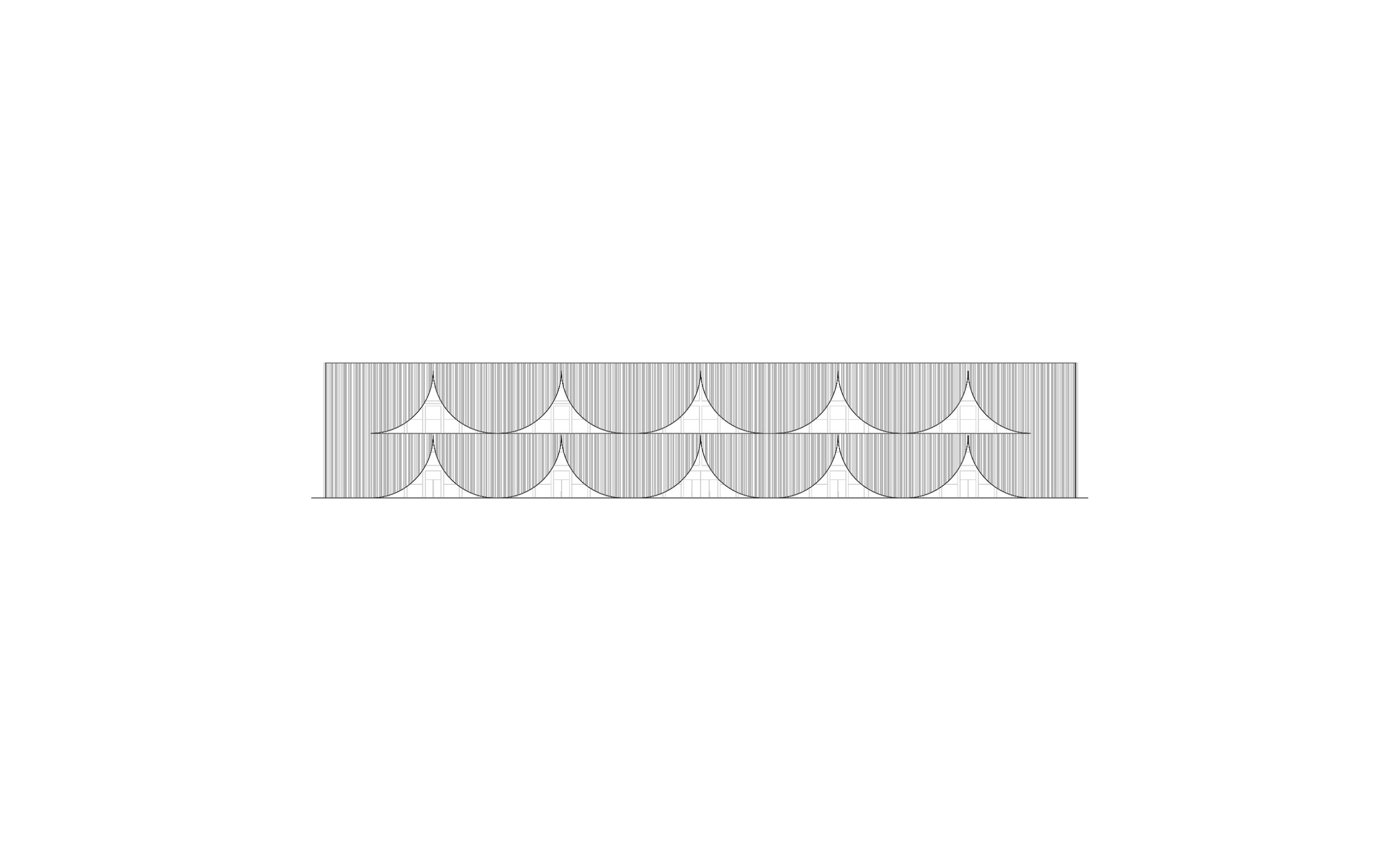 Facade - Christo and Jeanne Claude center